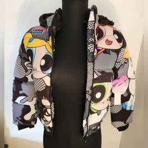 Cartoon Print Kids Jacket - Colorful
